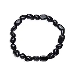 0613850190 Armband, Schörl (stab.), 06-11 x 6-8mm Nuggets | Marco Schreier