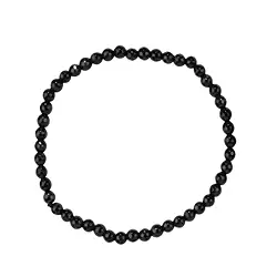 0613851041 Bracelet, Tourmaline (stab.), 04mm beads, faceted | Marco Schreier