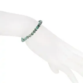 Bracelet, Émeraude, 05mm boules, facettes | Marco Schreier