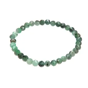 Bracelet, Émeraude, 05mm boules, facettes | Marco Schreier