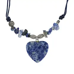0614618001 Collana a cuore, Sodalite, per supporto da terra | Marco Schreier