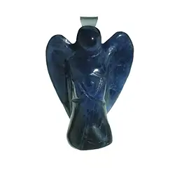 0614625703 Engel-Anhänger Sodalith (Treue), 3,0cm | Edelsteine, Heilsteine & Schmuck-Handel