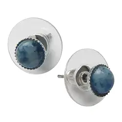 0614640002 Earstuds, Sodalite, 06mm cabochon, for floor stand | Marco Schreier