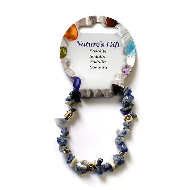 Splitterarmband, Sodalith | Schreier Großhandel Edelsteine, Heilsteine & Schmuck