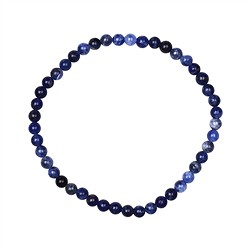 0614650104 Bracelet, Sodalite, 04mm perles rondes | Marco Schreier