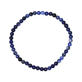 Bracelet, Sodalite, 04mm beads | minerals trade - gems, healing stones & jewelry