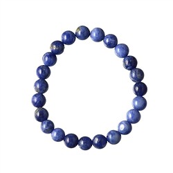 0614650108 Bracciale, Sodalite, perline da 08 mm | grossista gemme e pietre curative