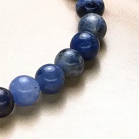 Armband, Sodalith, 06mm Kugeln, 15cm (für Kinder) | Marco Schreier