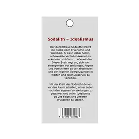 Power stone pendant Sodalite (idealism) | wholesaler gems & healing stones