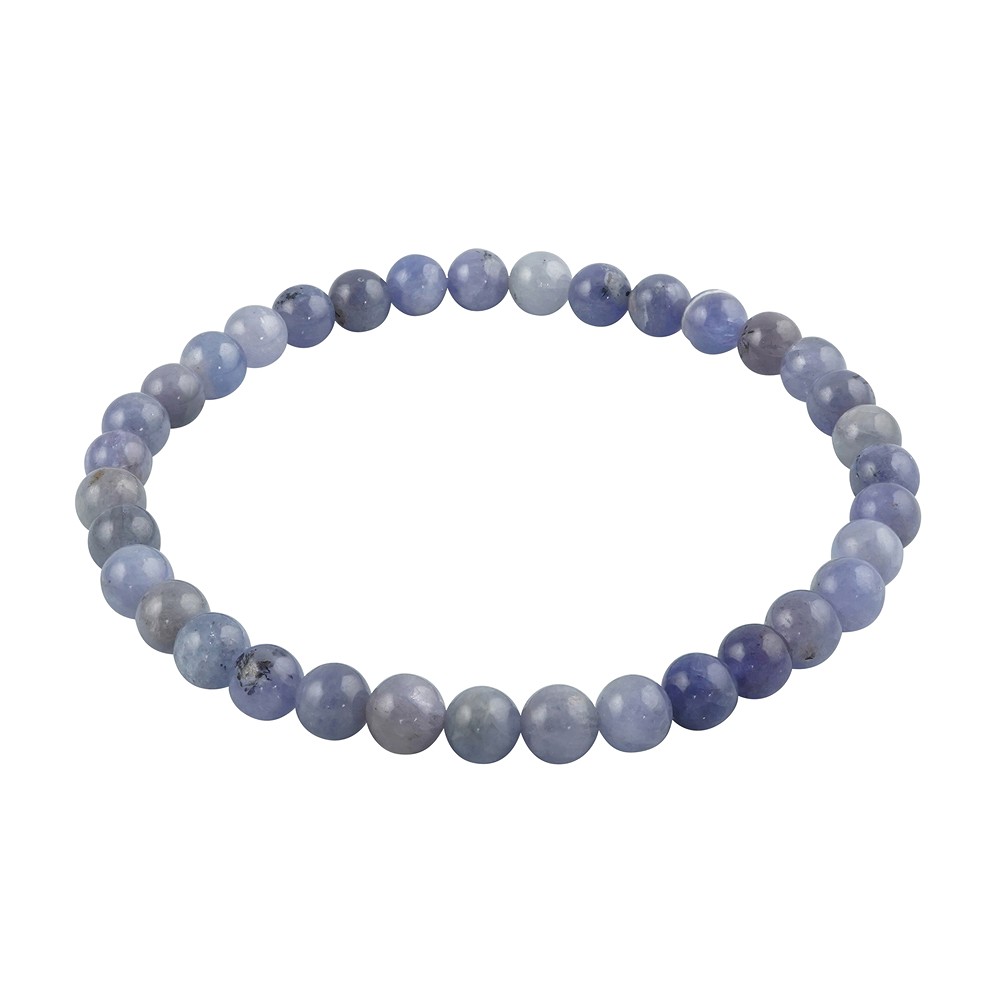 Bracelet, Tanzanite, 06mm beads | wholesaler gems, healing stones & jewelry