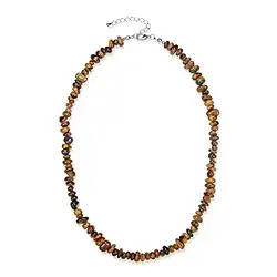 0615313000 Collier Barock Classic Tigerauge | Großhändler Edelsteine, Heilsteine & Schmuck