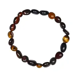 0615350079 Armband, Tigerauge (gemischt), 08-10mm Nuggets | Marco Schreier