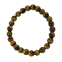 0615350108 Bracciale, Occhio di tigre (Oro), perline da 08 mm | Marco Schreier