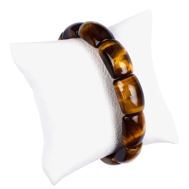 Bracelet, Oeil-de-tigre (Or), Plaques bombées | Marco Schreier