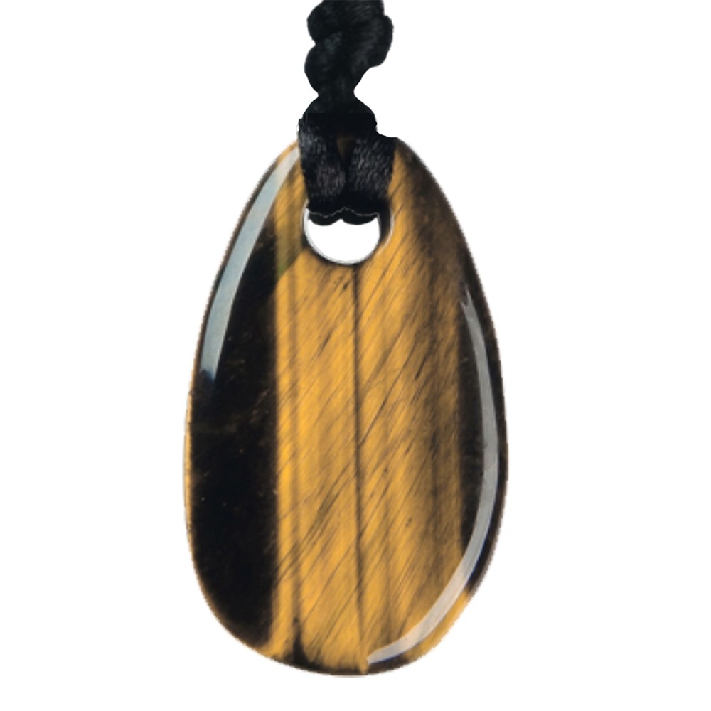 Kraftstein-Anhänger Tigerauge (Durchblick) | GH Edelsteine, Heilsteine & Schmuck