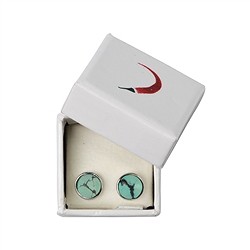 0615545206 Pendientes Turquesa (estabilizada), cabujón, 6mm | Marco Schreier