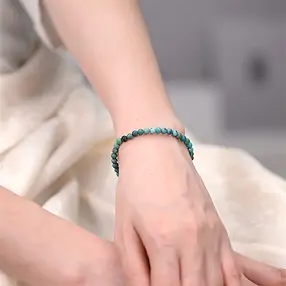 Bracciale, Turchese (stab.), perline da 04 mm | Marco Schreier
