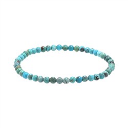 0615550104 Armband T&#xFC;rkis (stab.), 04mm Kugeln | Schreier Edelsteine, Heilsteine &amp; Schmuck