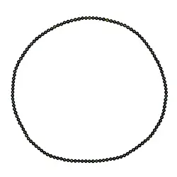 0615614042 Collana Tormalina (verde), 04,5mm/52cm, elastico | Marco Schreier