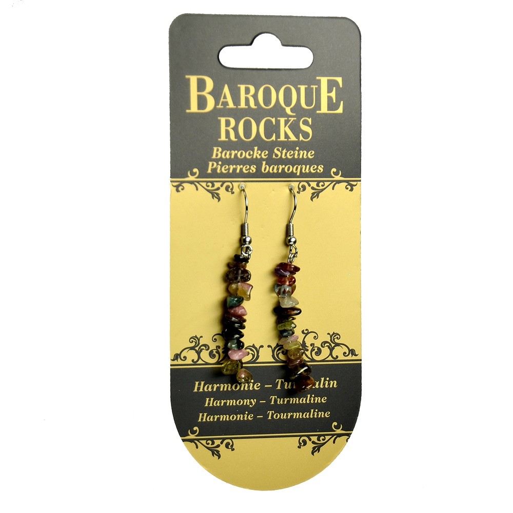 Ohrhänger Barock Classic, Turmalin | Großhandel Edelsteine, Heilsteine & Schmuck