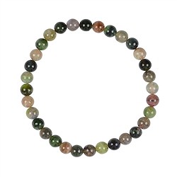 0615650106 Armband, Turmalin (bunt), 06mm Kugeln | Edelsteine, Heilsteine & Schmuck-Handel