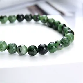 Bracelet, Zoisite, 06mm beads | minerals trade - gems, healing stones & jewelry