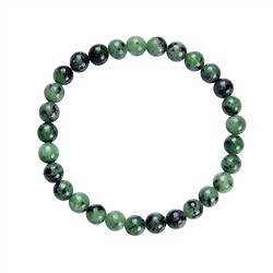 0616350106 Bracciale, Zoisite, perline da 06 mm | grossista gemme e pietre curative