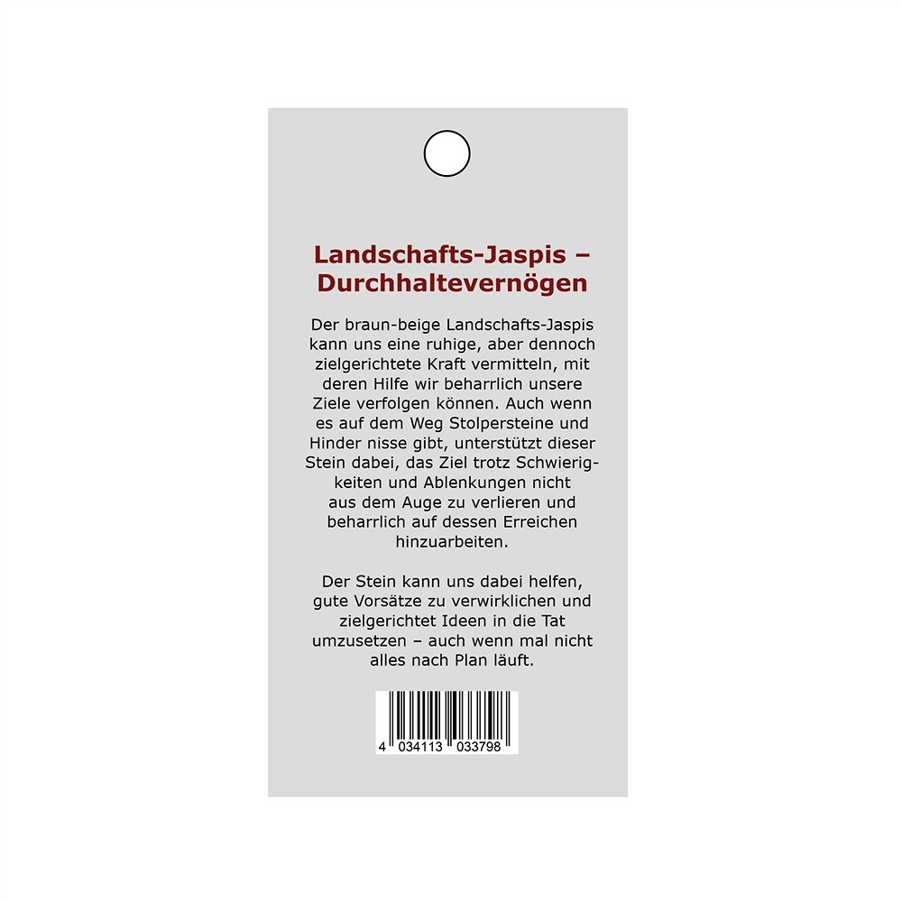 Power stone pendant Landscape jasper (stamina) | gems, healing stones & jewelry