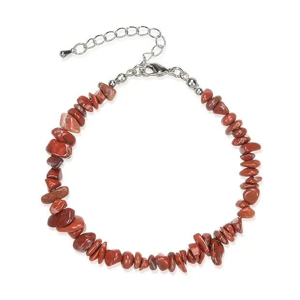 Bracciale Baroque Classic, Diaspro (rosso) | grossista gemme e pietre curative
