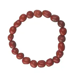 0616550079 Armband, Jaspis (rot), 08 - 10mm Nuggets | GH Edelsteine, Heilsteine & Schmuck