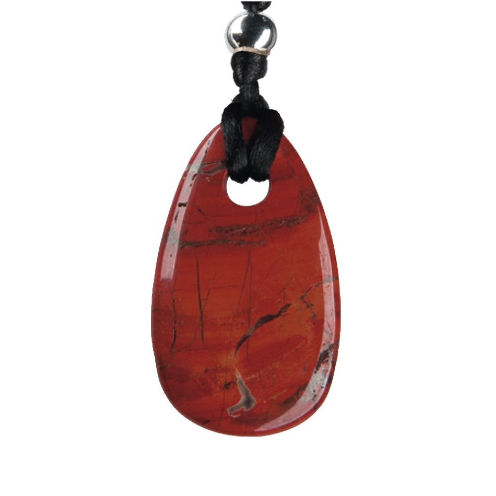 Pendentif pierre de force jaspe rouge (volonté) | Marco Schreier