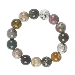 0616950026 Armband, Ozeanjaspis, 12-14mm Kugeln | Schreier Edelsteine, Heilsteine & Schmuck