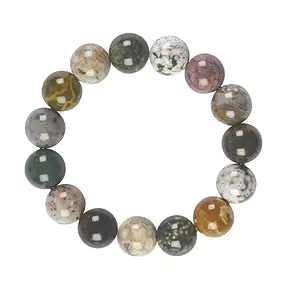 Armband, Ozeanjaspis, 12-14mm Kugeln | Schreier Edelsteine, Heilsteine & Schmuck