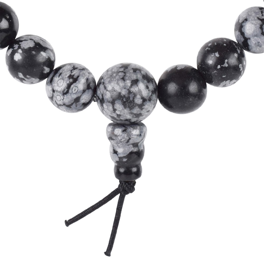 Bracciale del potere in ossidiana (ossidiana a fiocco di neve) | Marco Schreier