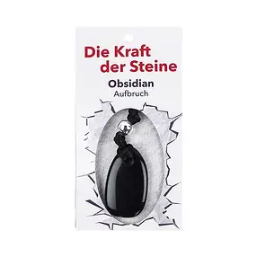 Power stone pendant Obsidian (Departure) | wholesaler gems & healing stones