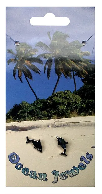 Clous d'oreilles dauphin, Abalone | Marco Schreier