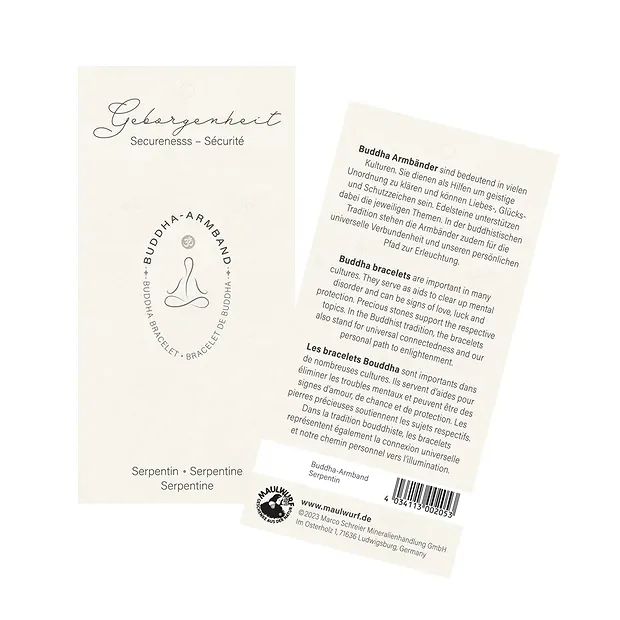 Serpentine power bracelet | Schreier - wholesaler gems, healing stones & jewelry