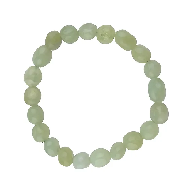 Bracciale, Serpentino, 08 - pepite da 12 mm | grossista gemme e pietre curative