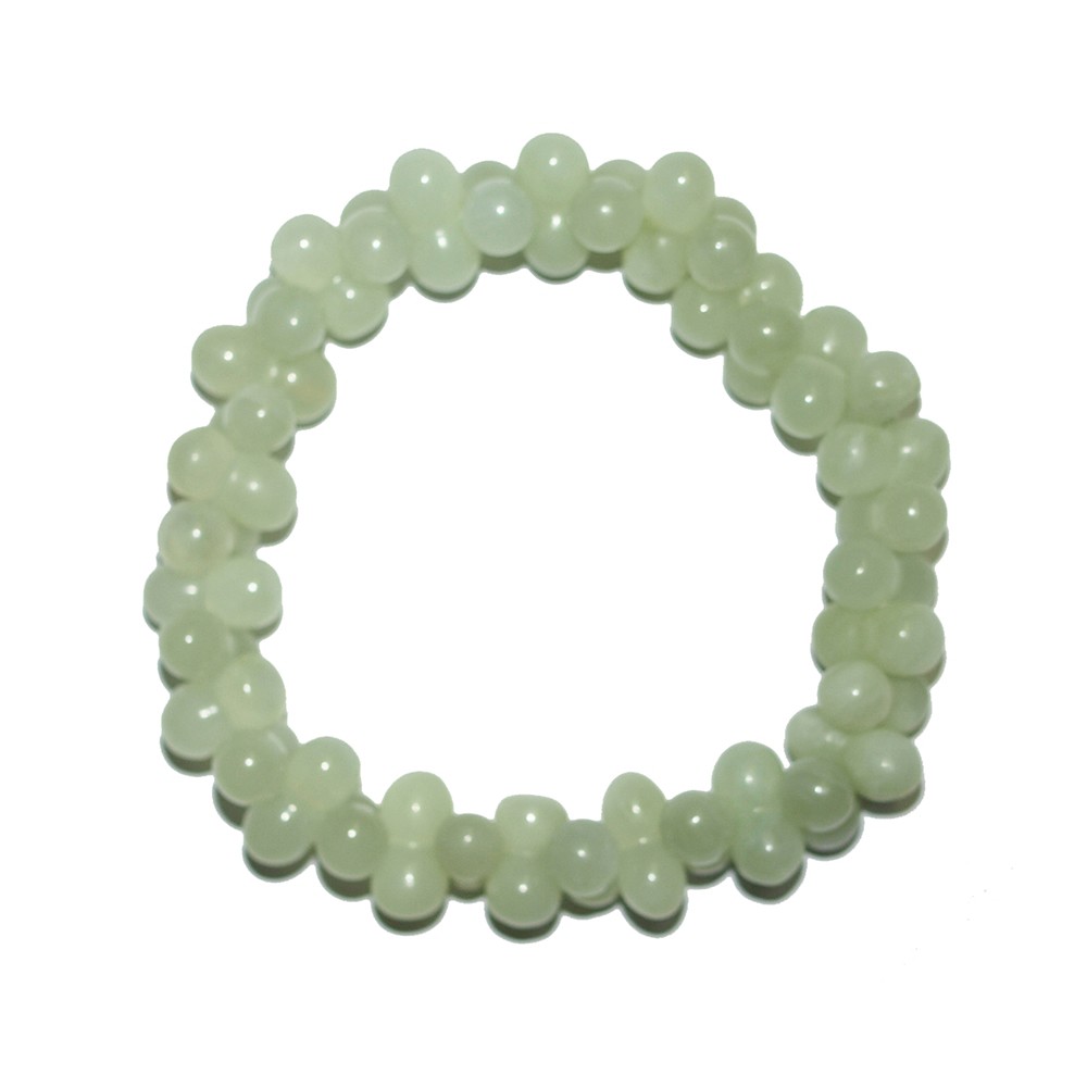 Bracelet, Serpentine, YinYang, 06mm | wholesaler gems, healing stones & jewelry