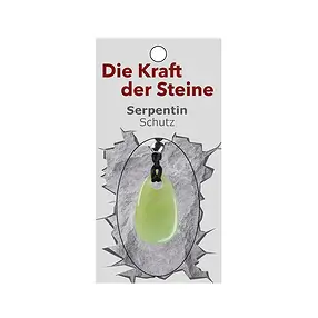 Kraftstein-Anhänger Serpentin (Schutz) | Edelsteine, Heilsteine & Schmuck-Handel