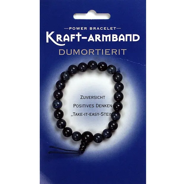 Kraftarmband Dumortierit  | Mineralienhandlung Edelsteine, Heilsteine & Schmuck