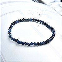 Bracciale, Dumortierite, perline da 04 mm | grossista gemme e pietre curative