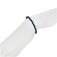Bracciale, Dumortierite, perline da 04 mm | grossista gemme e pietre curative