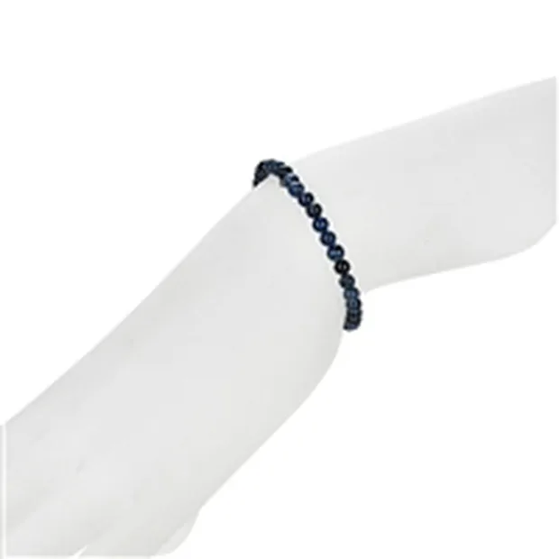 Bracelet, Dumortierite, boules de 04mm | Marco Schreier
