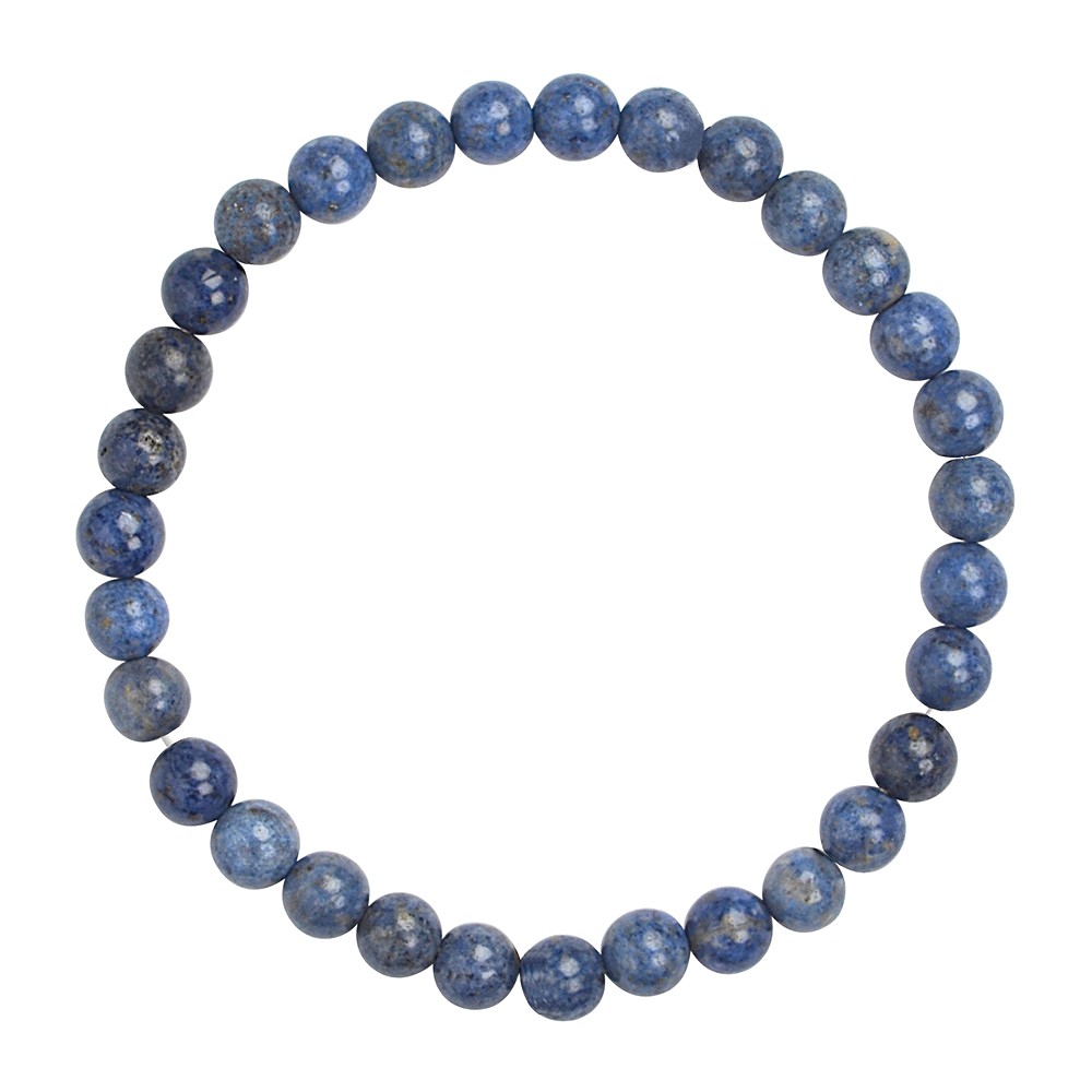 Armband, Dumortierit, 06mm Kugeln | Großhändler Edelsteine, Heilsteine & Schmuck