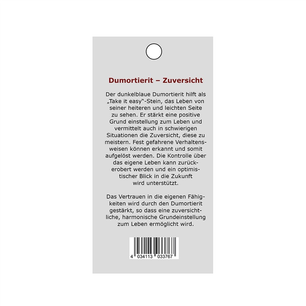 Ciondolo pietra del potere Dumortierite (fiducia) | Marco Schreier
