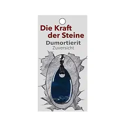 0618371015 Pendentif en pierre de force Dumortierite (confiance) | Marco Schreier