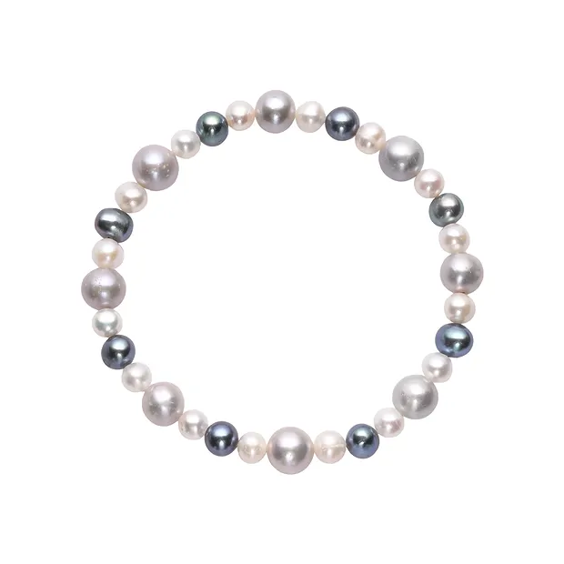 Bracelet, Pearl, 05-08 mm Potatoe | wholesaler gems, healing stones & jewelry