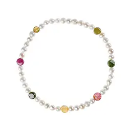 0618450212 Armband Perle, Turmalin | Schreier Großhändler Edelsteine, Heilsteine & Schmuck
