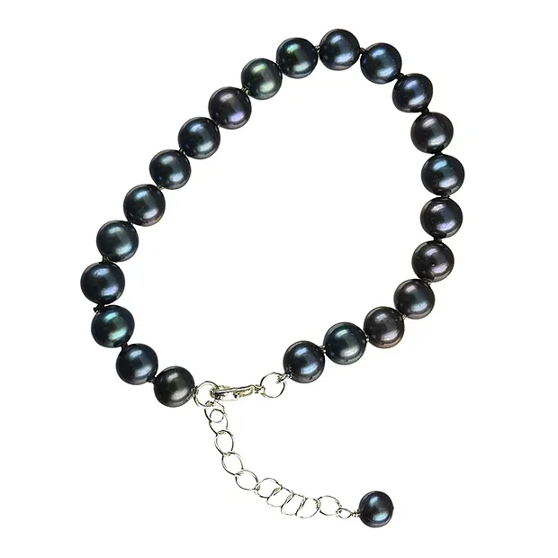 Bracelet perle peacock, 21cm | Marco Schreier